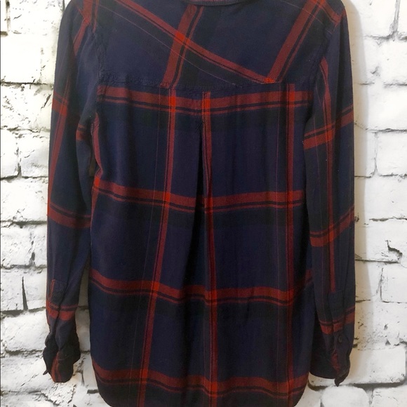 BDG | Red and Blue Flannel - Picture 3 of 6
